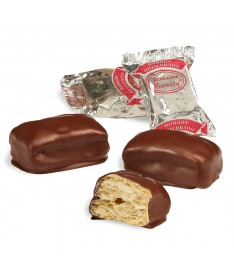 Deliciosa hojaldrada con baño completo de chocolate