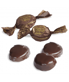 Polvorón de almendras bañado en delicioso chocolate